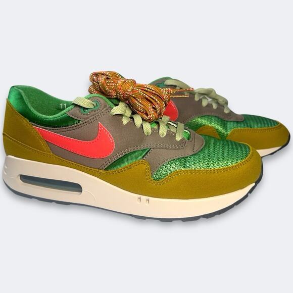 Nike Air Max 1 86 OG Big Bubble Powerwall Green Ember Mens Size 11 HF0551-300 - Picture 2 of 12